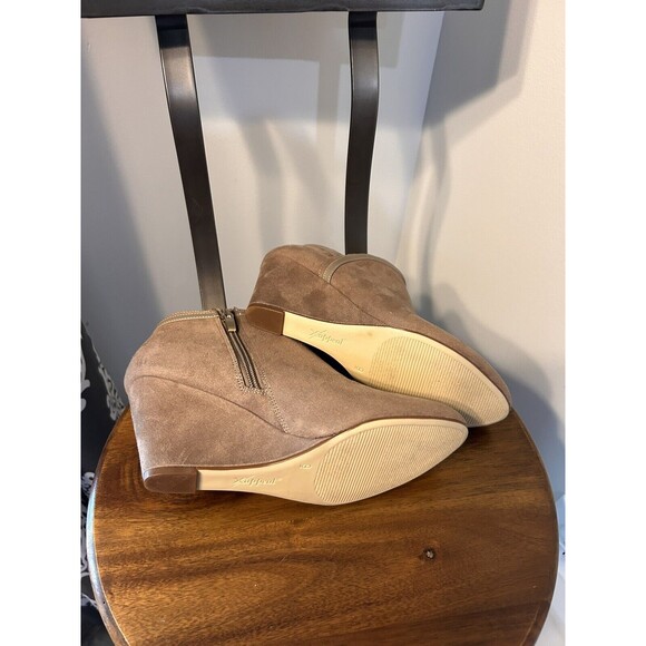 XAPPEAL Aubree Taupe Ankle Boots Womens Size 10 Tan Booties - Picture 6 of 7